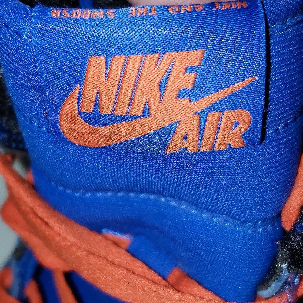 Mens Nike Air Jordan 1 Retro High OG Knicks - Picture 3 of 6